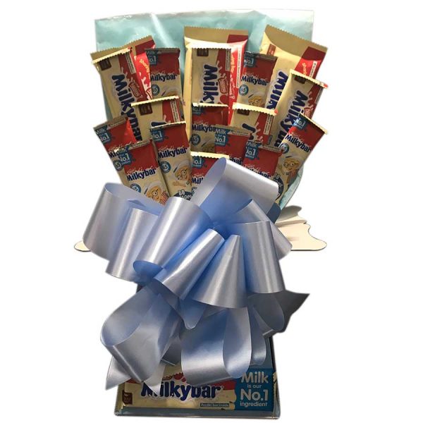 Bouquet of chocolate bars