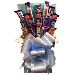 Bouquet of chocolate bars