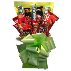 Bouquet of chocolate bars