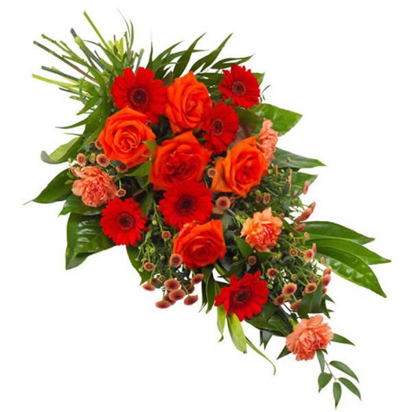 Bold red and orange sheaf