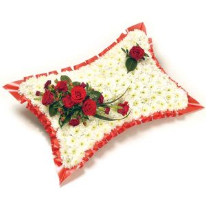 Pillow flower tribute