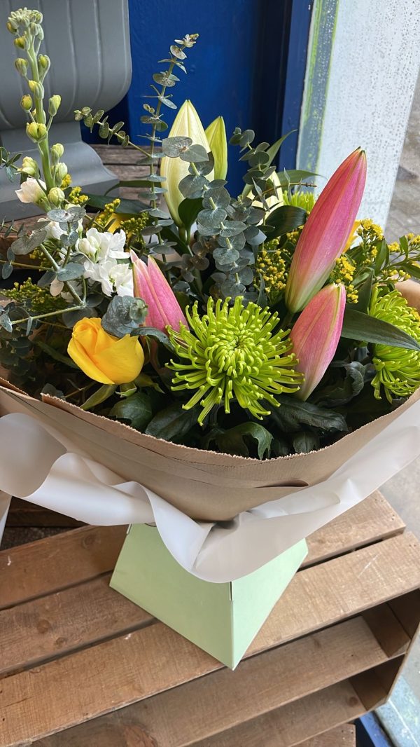 Exotic Mother's Day Bouquet thoughtfully arranged by Little Flower Shop in Burgess Hill for your mum to enjoy and brighten her special day