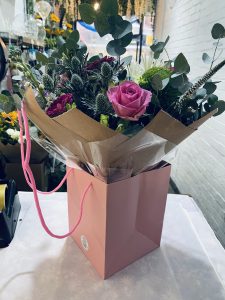 Elegant Mother's Day Bouquet arranged by Little Flower Shop in Burgess Hill for your mother to enjoy and appreciate on her special day