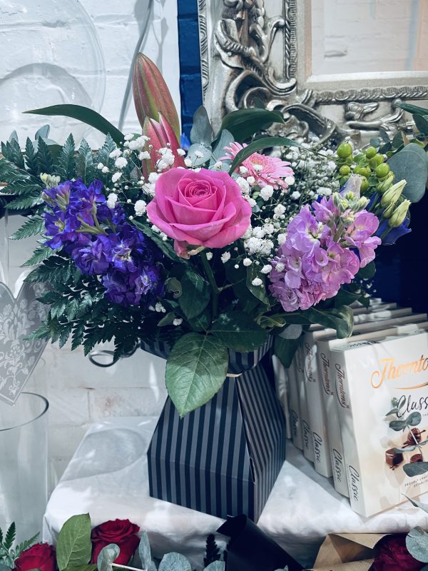 Sweet Mother's Day Bouquet thoughtfully arranged by Little Flower Shop in Burgess Hill for your mother to enjoy on her special day